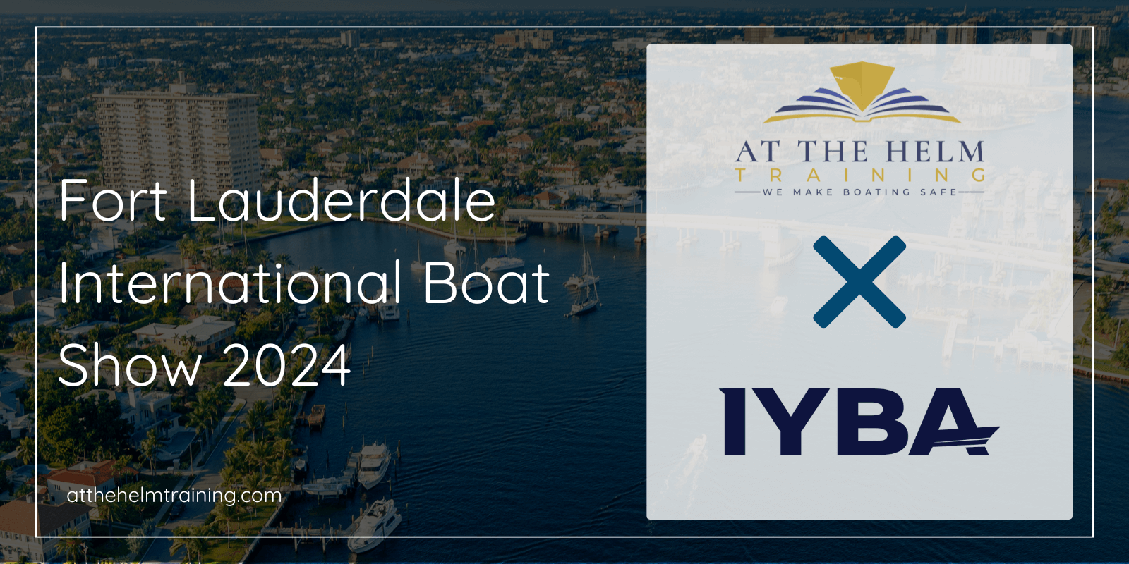 Meet At The Helm Training at the IYBA hospitality suite at FIBS 2024.